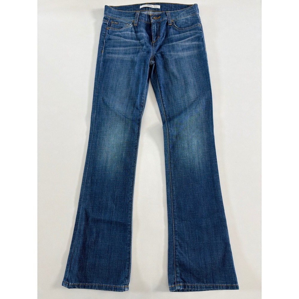 Joes Jeans Provocateur Bootcut Blue Denim Mid Rise Pants W25 Womens
